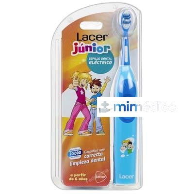 LACER CEPILLO DENTAL ELEC JUNIOR AZUL 1 UN NA LACER