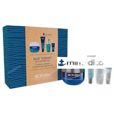 SET BLUE THERAPY MULTIDEFENDER PIEL NORMAL A MIXTAS 4 PIEZAS BIOTHERM
