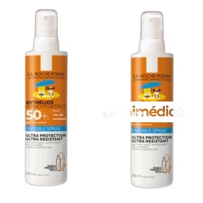 ANTHELIOS PROTECTOR SOLAR NINOS SPF 50 SPRAY 2 X 200 ML NA LA ROCHE POSAY