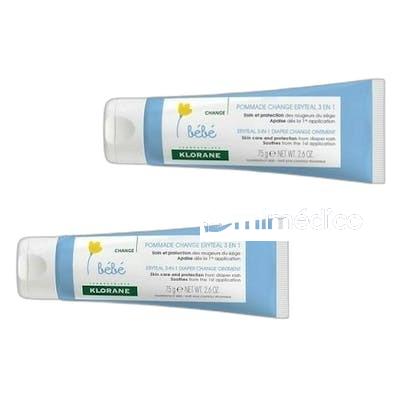 POMADA DUO BEBE ERYTEAL 2 X 75 ML NA KLORANE