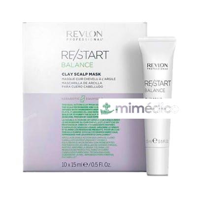 RESTART BALANCE CLAY SCALP MASK 10X15ML REVLON PROFESSIONAL