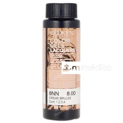 COLOR GEL LACQUERS LACA LIQUIDA PERMANENTE 60 ML 8NN CREME B REDKEN