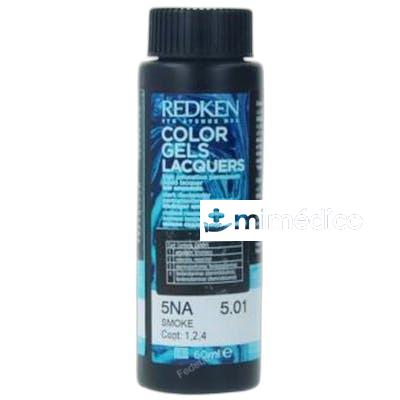 COLOR GEL LACQUERS LACA LIQUIDA PERMANENTE 60 ML 5NA SMOKE REDKEN