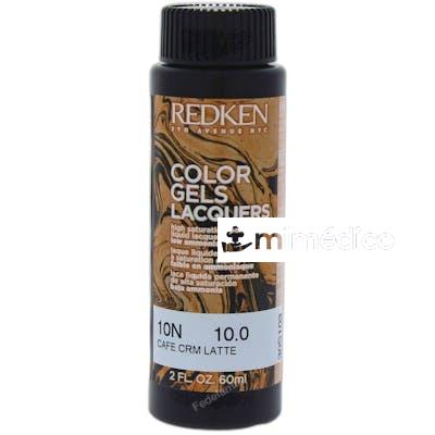 COLOR GEL LACQUERS LACA LIQUIDA PERMANENTE 60 ML 10N CREME L REDKEN