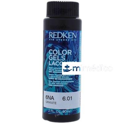 COLOR GEL LACQUERS LACA LIQUIDA PERMANENTE 60 ML 6NA GRANITE REDKEN