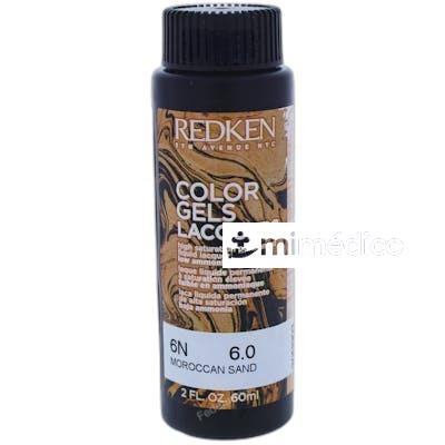 COLOR GEL LACQUERS LACA LIQUIDA PERMANENTE 60 ML 6N MOROCAN REDKEN
