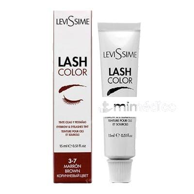 LASH COLOR TINTE CEJAS Y PESTAÑAS 3-7 MARRON 15ML LEVISSIME