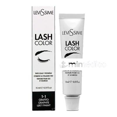 LASH COLOR TINTE CEJAS Y PESTAÑAS 1-1 GRAFITO 15ML LEVISSIME