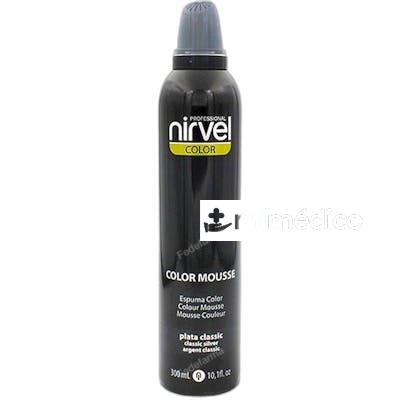 COLOR MOUSSE CAPILAR 300 ML PLATA CLASSIC NIRVEL
