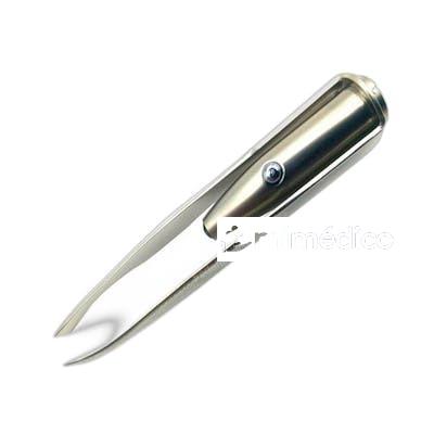PINZA DEPILADORA CON LUZ NA EUROSTIL