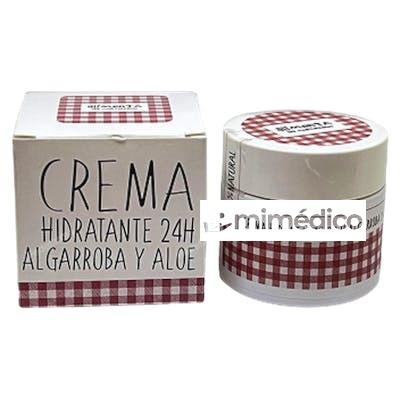 CREMA HIDRATANTE ANTIESTRIAS 24 H ALGARROBA Y ALOE VERA 50 M ALIMENTA SPA MEDITERRANEO