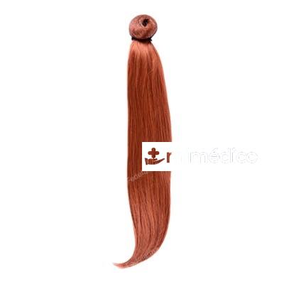 COLETA LISA 50CM MOD 30 RUBIO CLARO DORADO COBRIZO BIFULL