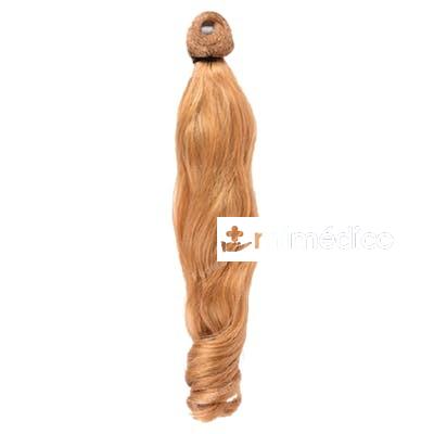 COLETA RIZADA 50CM MOD 27HY RUBIO CLARISIMO DORADO BIFULL