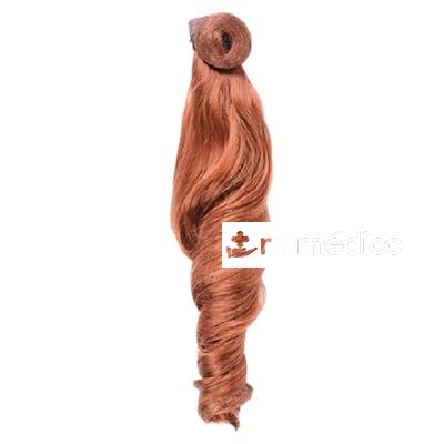 COLETA RIZADA 50CM MOD 30 RUBIO CLARO DORADO COBRIZO BIFULL