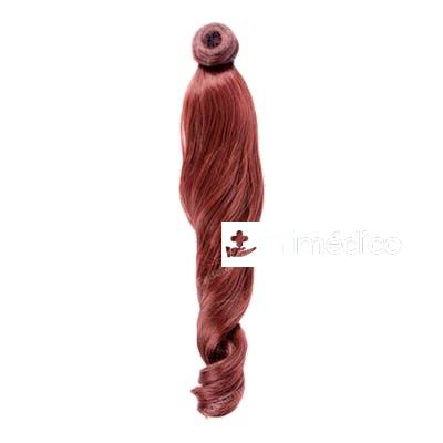 COLETA RIZADA 50CM MOD 33 CASTAÃƒ?O CLARO COBRE BIFULL