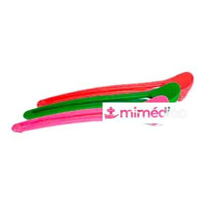 BIFULL PINZA PATO PLASTICO COLORES 12 UDS. BIFULL