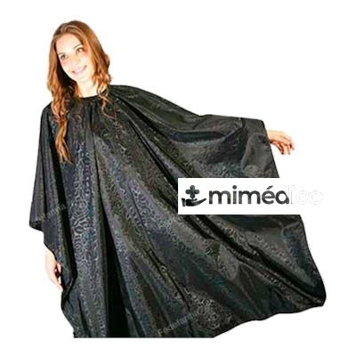 BIFULL CAPA DE CORTE NEGRA DECORADA CON MOTIVO HOJAS BIFULL