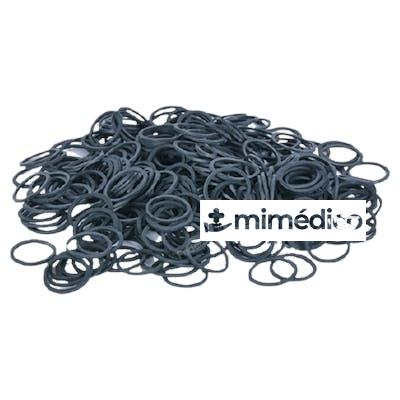 BIFULL GOMAS ELASTICAS NEGRAS 30 MM 40 UDS. BIFULL