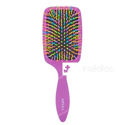 CEPILLO RAQUETA RAINBOW LILA BIFULL BIFULL