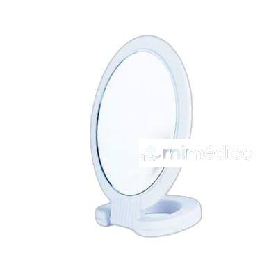 ESPEJO CLAM BLANCO 12.3CM SOPORTE MULTIFUNCIONAL BIFULL BIFULL