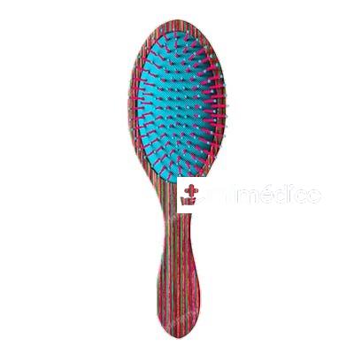 CEPILLO STRIPED WOOD PURPLE OVALADO BIFULL BIFULL