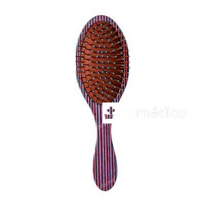 CEPILLO STRIPED WOOD BROWN OVALADO BIFULL BIFULL