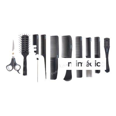 BIFULL SET TIJERA Y 9 PEINES BIFULL