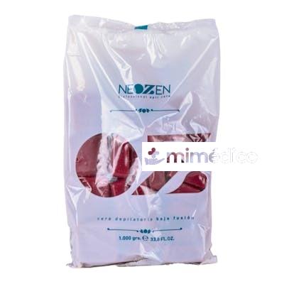 NEOZEN CERA DEPILATORIA PASTILLAS BAJA FUSION VINO 1KG NEOZEN