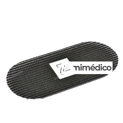 SEPARADOR DE PELO HOOKS ALMOHADILLA CON GANCHOS NYLON NEGRO ZZMEN