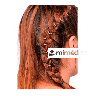 ANILLAS DECORATIVAS PARA EL CABELLO 10 UNDS BIFULL