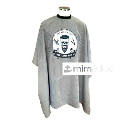 BIFULL BARBER SKULL CAPA RAYAS CON ESTAMPADO CALAVERA 1.50X1 BIFULL