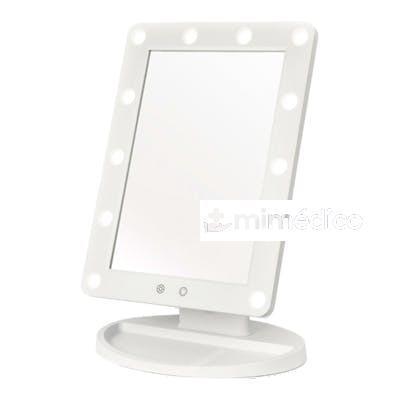 ESPEJO LUZ TACTIL, ELECTRICO, 12 LUCES INTERNAS LIGHT FEEL PERFECT BEAUTY