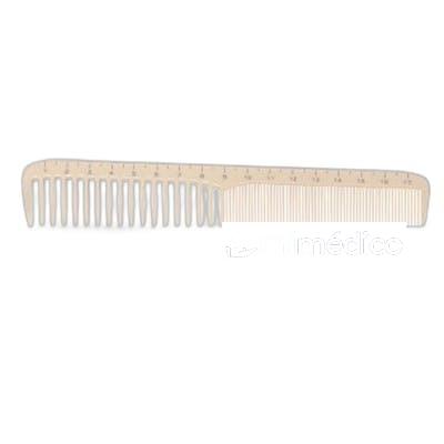 PEINE DE CORTE DOBLE PUA 08 MEASURES LINE MEDIDA ESCALA 17CM BIFULL