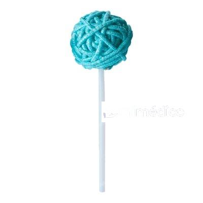 PIRULETA LOLLIPOP ROUND COLOR BLUE SILVER BIFULL