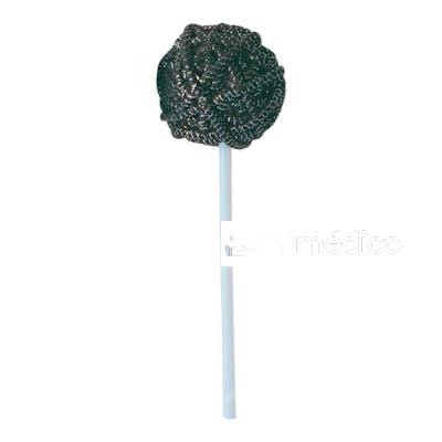 PIRULETA LOLLIPOP ROUND COLOR BLACK SILVER BIFULL