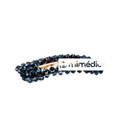 BIFULL HORQUILLA DE PERLAS FASHION DIAMANTE NEGRO BIFULL
