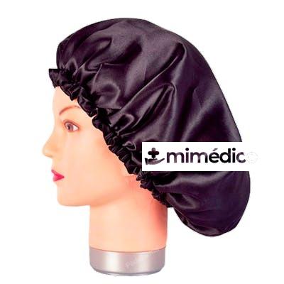 BIFULL GORRO DE SATEN NEGRO ANTI FRIZZ BIFULL