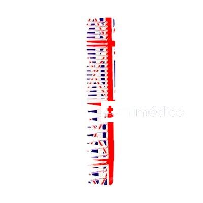 ZZ PEINE DOBLE BATIDOR UNION JACK LINE Nº 5 ZZMEN