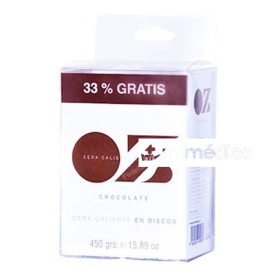 NEOZEN CERA CALIENTE EN DISCOS CHOCOLATE 33% GRATIS NEOZEN