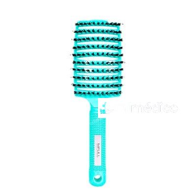 CEPILLO ESQUELETO DE PELO JABALI Y NYLON TOTAL BRUSH VERDE M BIFULL
