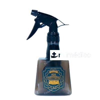 PULVERIZADOR PLASTICO NEGRO BARBER STYLE 300ML BIFULL