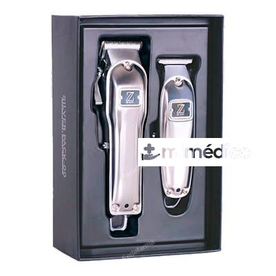 PACK MAQUINAS DE CORTE TOP CUT TC-00 Y TCT-00 SILVER ZZMEN