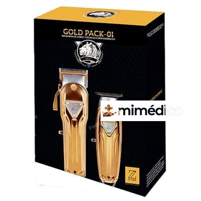 PACK MAQUINAS DE CORTE TOP CUT TC-01 Y TCT-01 GOLD ZZMEN