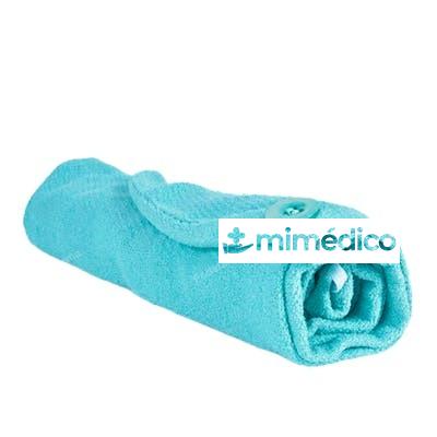 TOALLA TURBANTE DE MICROFIBRA CELESTE AFRICAN TOWEL BIFULL
