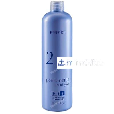LIQUIDO DE PERMANENTE 2 SUAVE 500 ML NA RISFORT