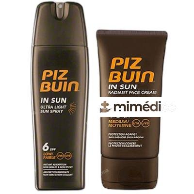 IN SUN PACK 2 UNIDADES NA PIZ BUIN