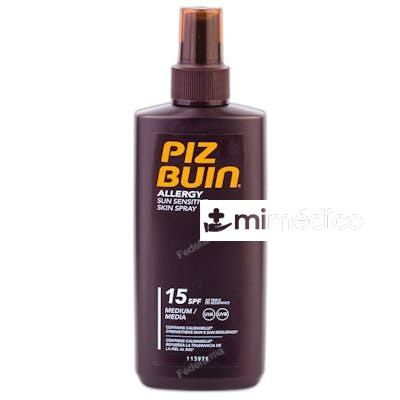 ALLERGY SPRAY PARA PIEL SENSIBLE 200 ML SPF 15 PIZ BUIN