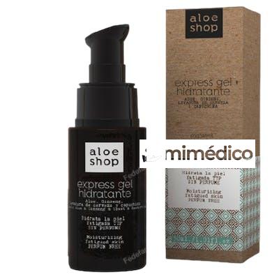 EXPRESS GEL HIDRATANTE GINSENG LEVADURA DE CERVEZA Y CAPUCHI ALOE SHOP