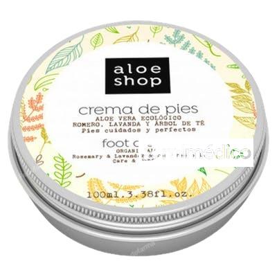 CREMA PARA PIES CON ROMERO LAVANDA Y ARBOL DE TE 100 ML NA ALOE SHOP