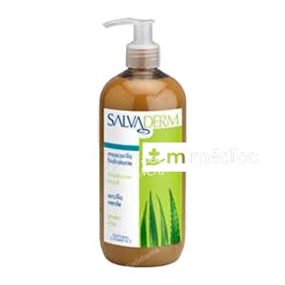 SALVADERM MASCARILLA ARCILLA VERDE ALOE-VERA 500 ML SALVADERM